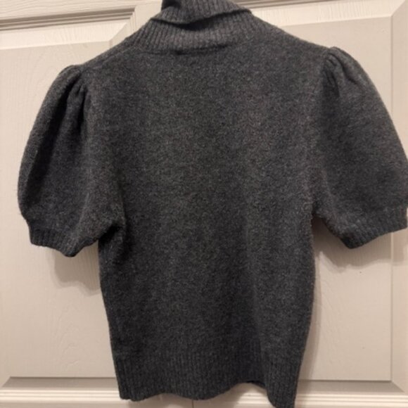 ZARA turtleneck short sleeves knit sweater - Picture 2 of 10